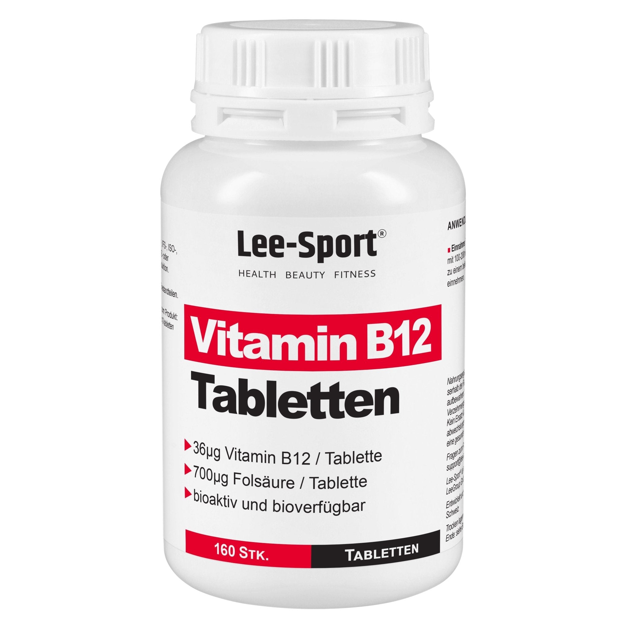 Vitamin B12 (Methylcobalamin) Tabletten günstig kaufen | Lee-Sport®