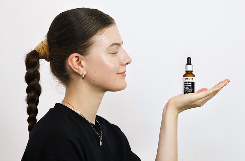 Skincare mit Lee-Sport Retinol Serum