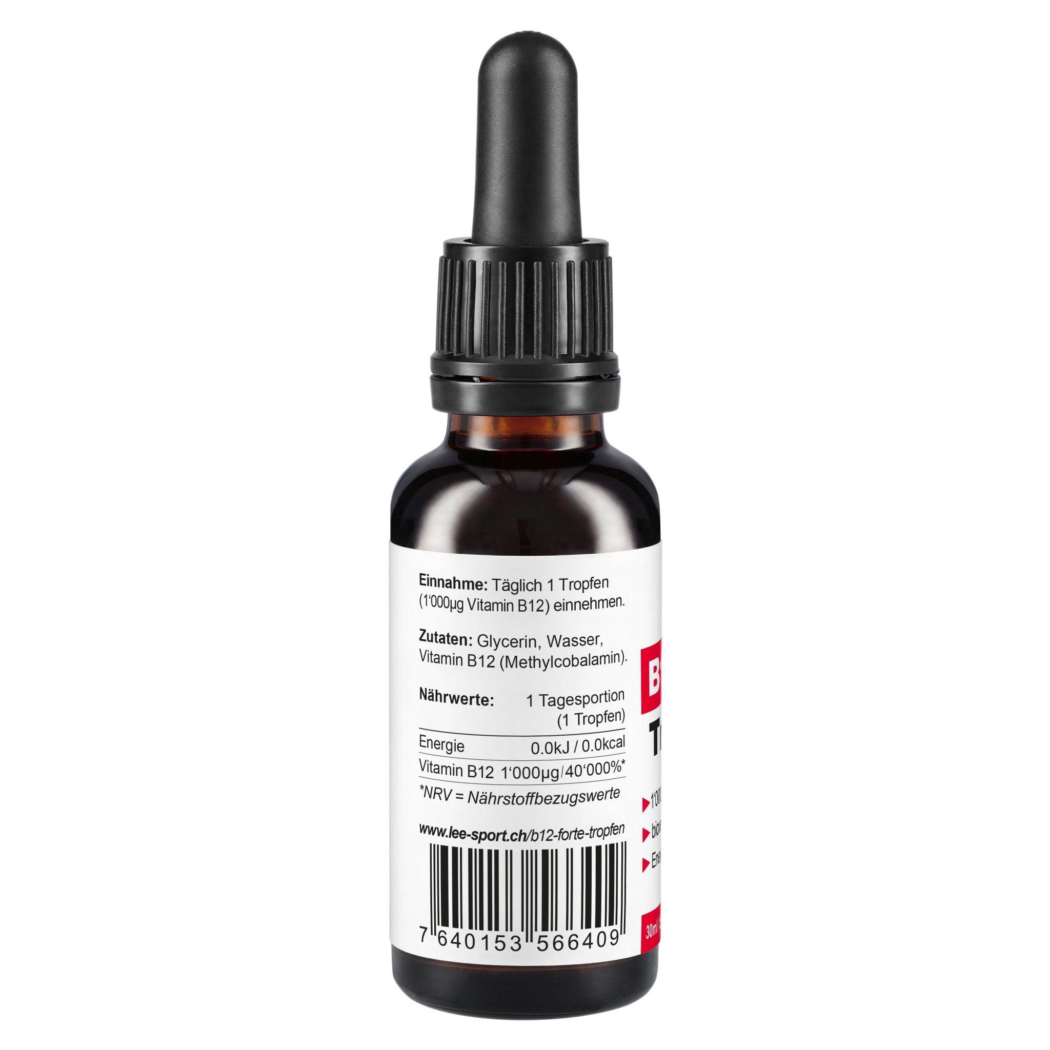 B12 Forte Tropfen, Nutrition Facts