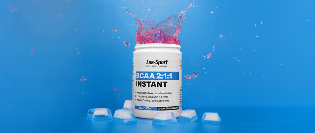 BCAA Instant mit Wasser