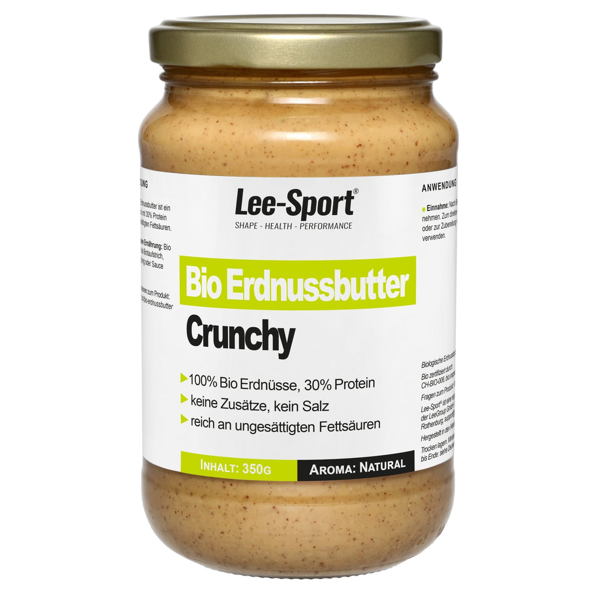 Bio Erdnussbutter Crunchy