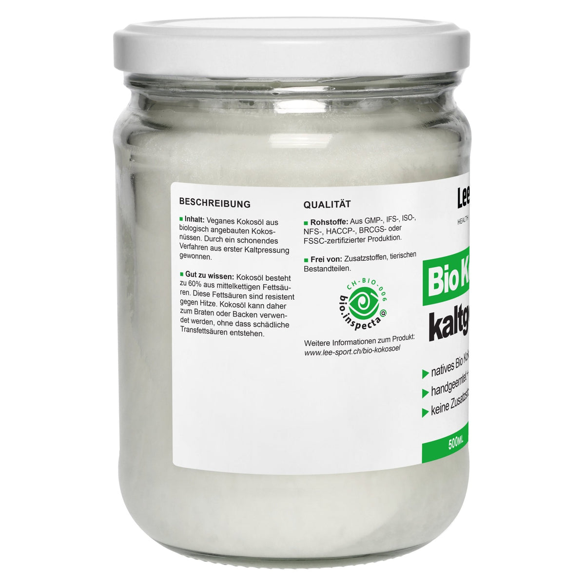 Bio Kokosöl Beschreibung