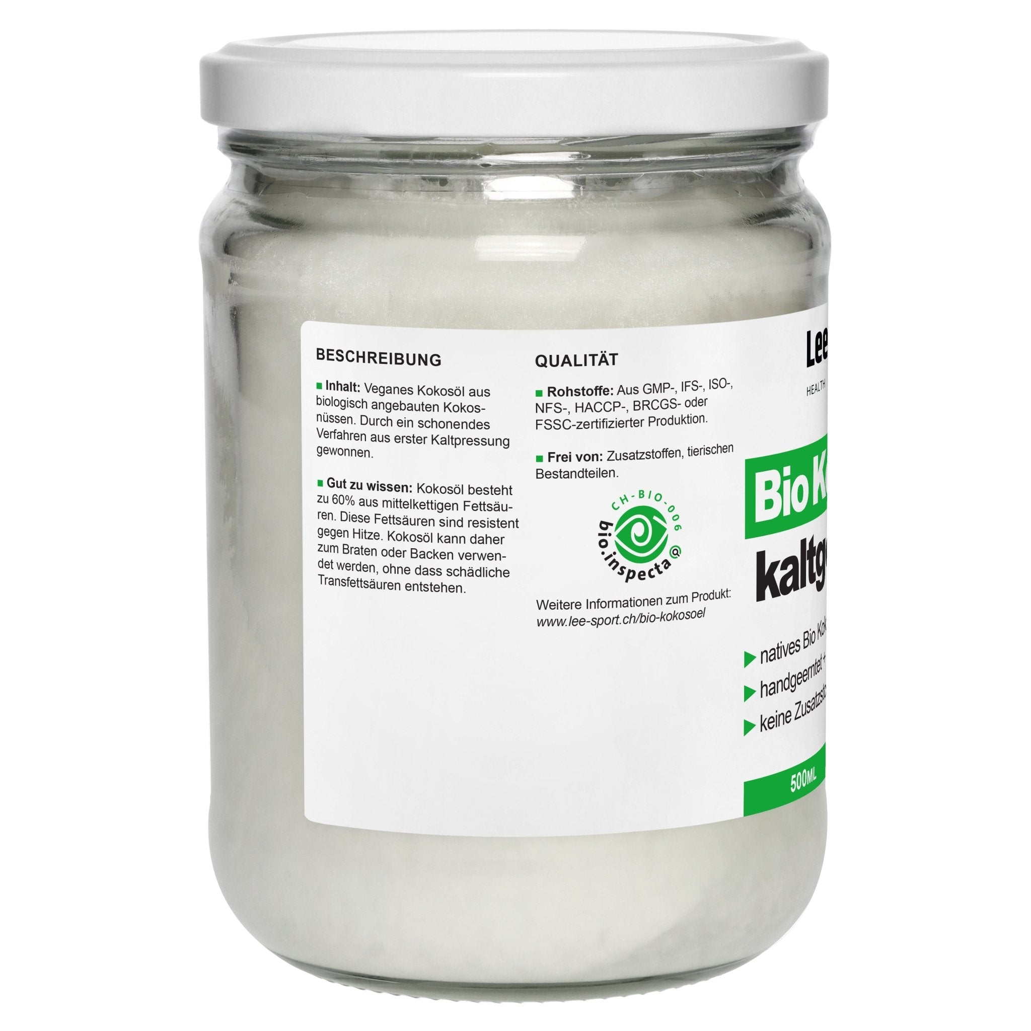 Bio Kokosöl Beschreibung