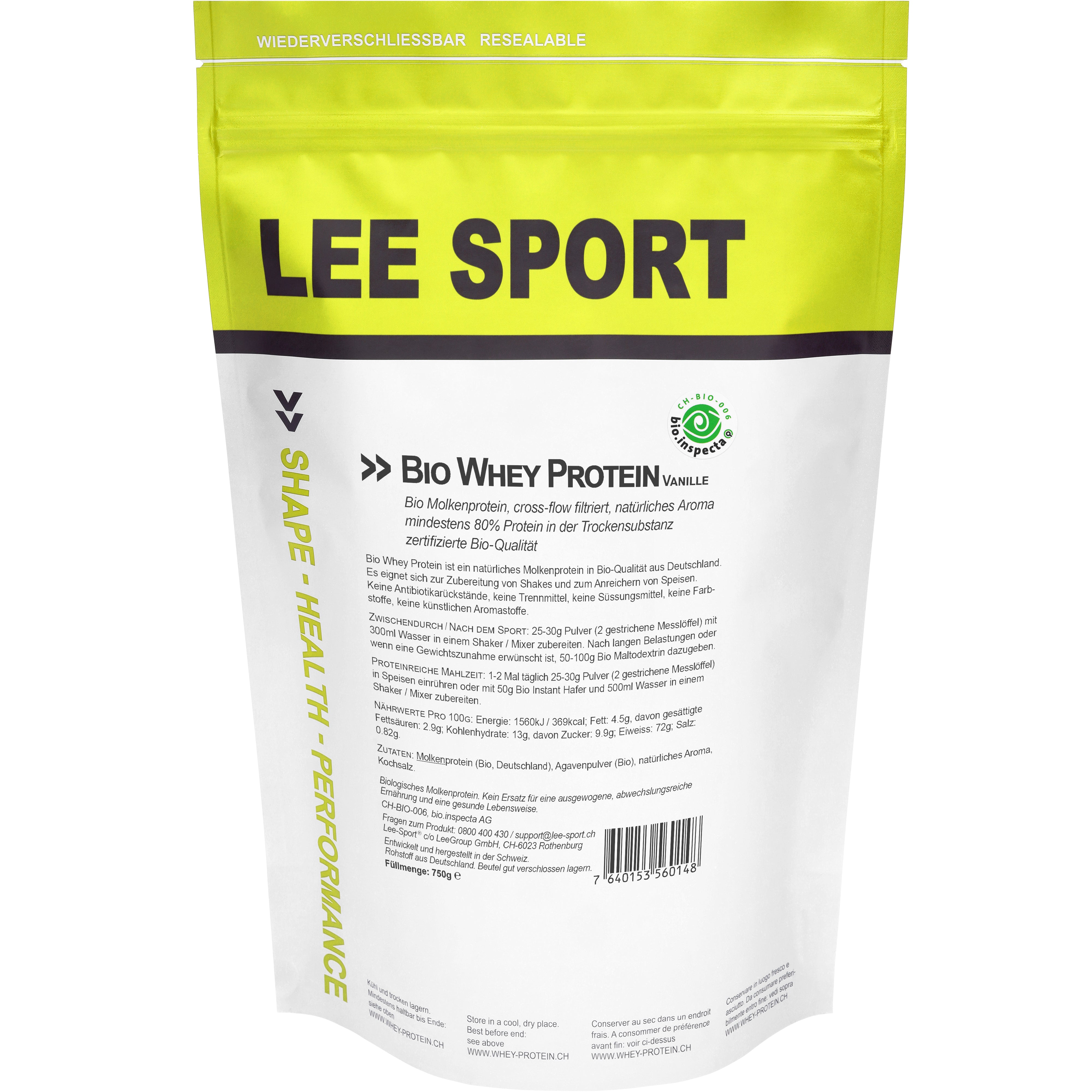 Bio Whey Protein - natürliches Protein günstig kaufen!