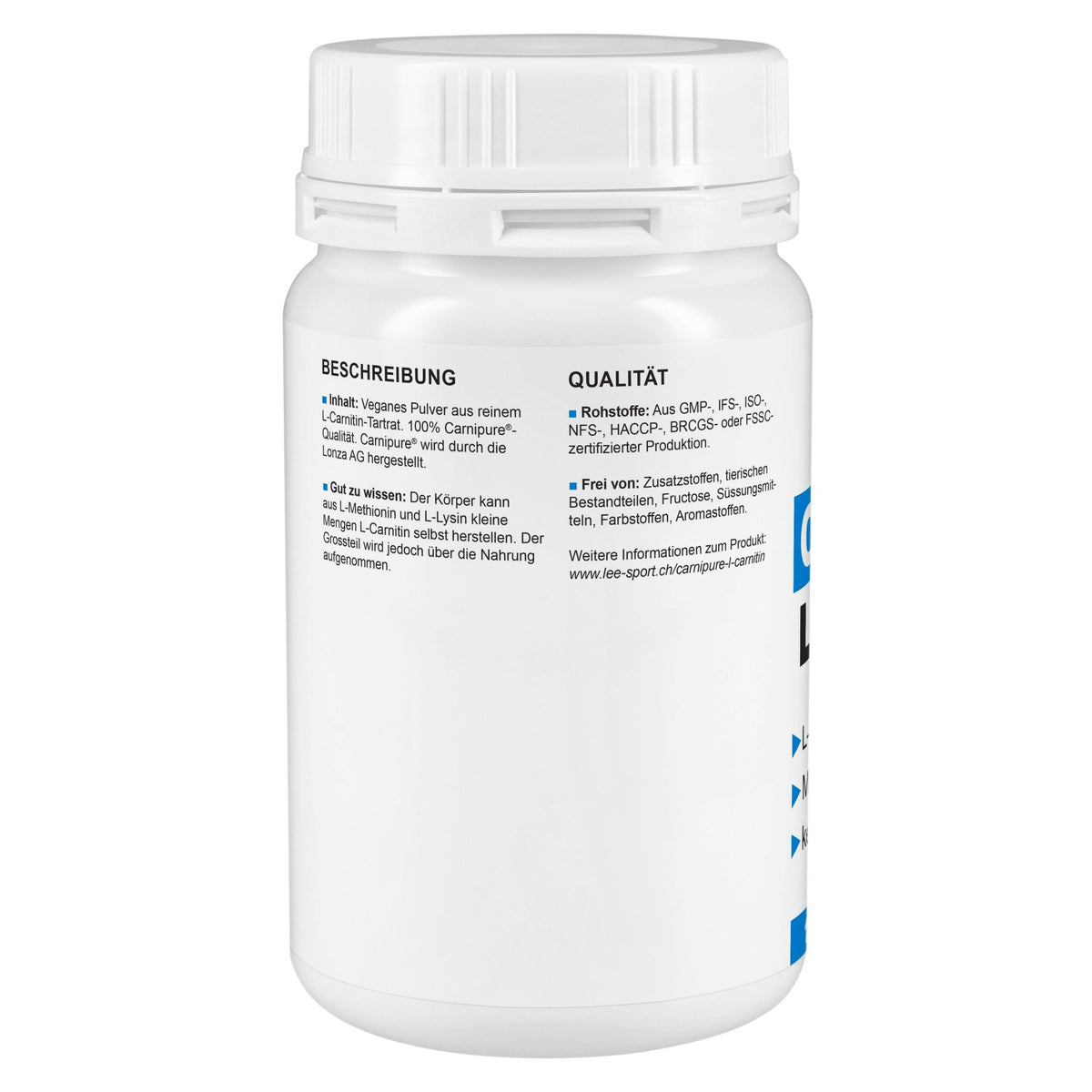 Carnipure™ L-Carnitin Pulver, Beschreibung