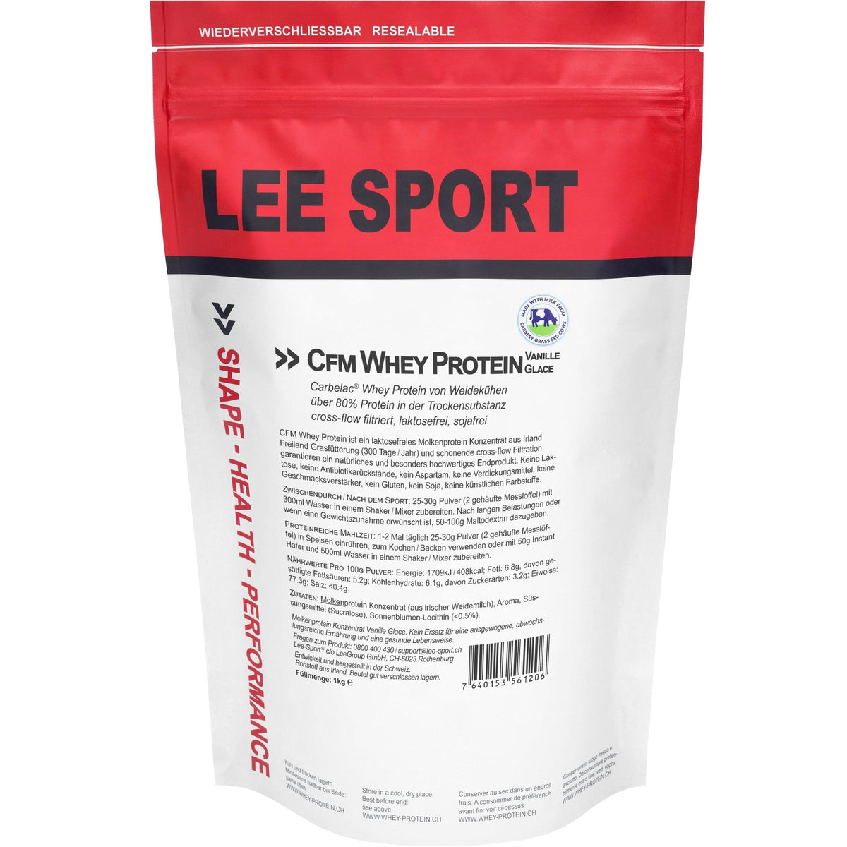 CFM Whey Protein Vanille Glace