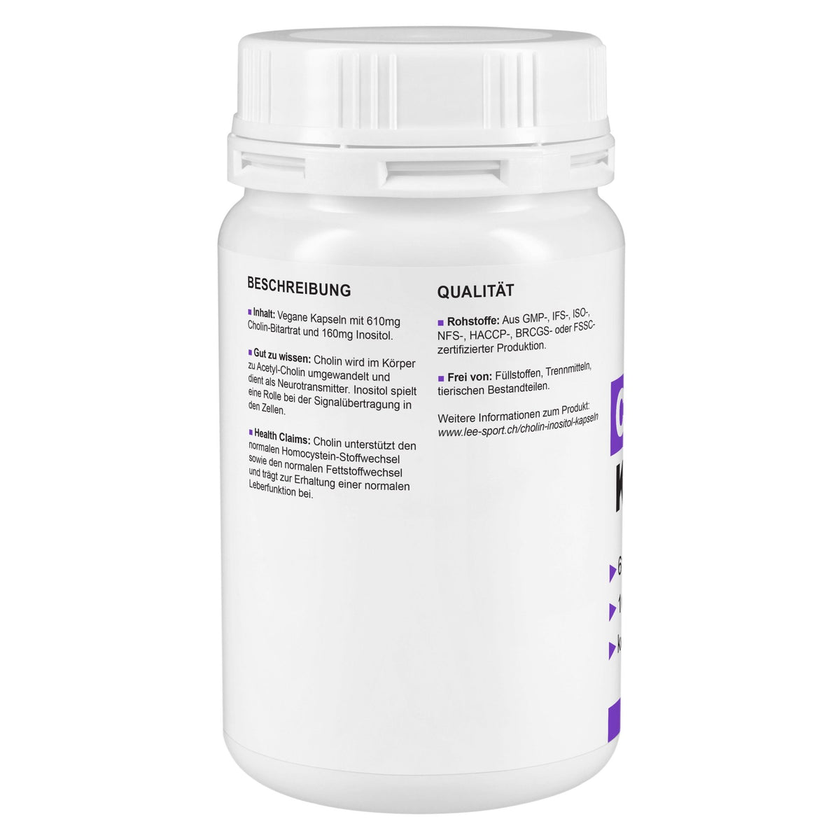 Cholin Inositol Kapseln, Beschreibung