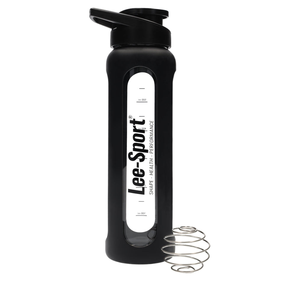 Glas Blender Bottle schwarz