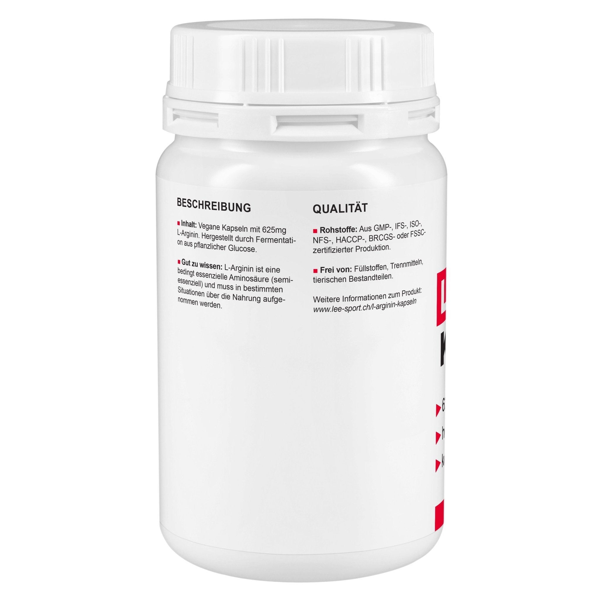 L-Arginin Kapseln, Beschreibung