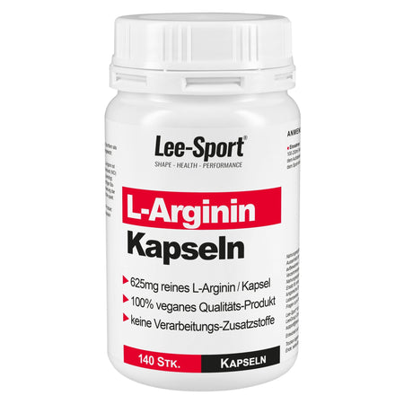 L-Arginin Kapseln, Nutrition Facts