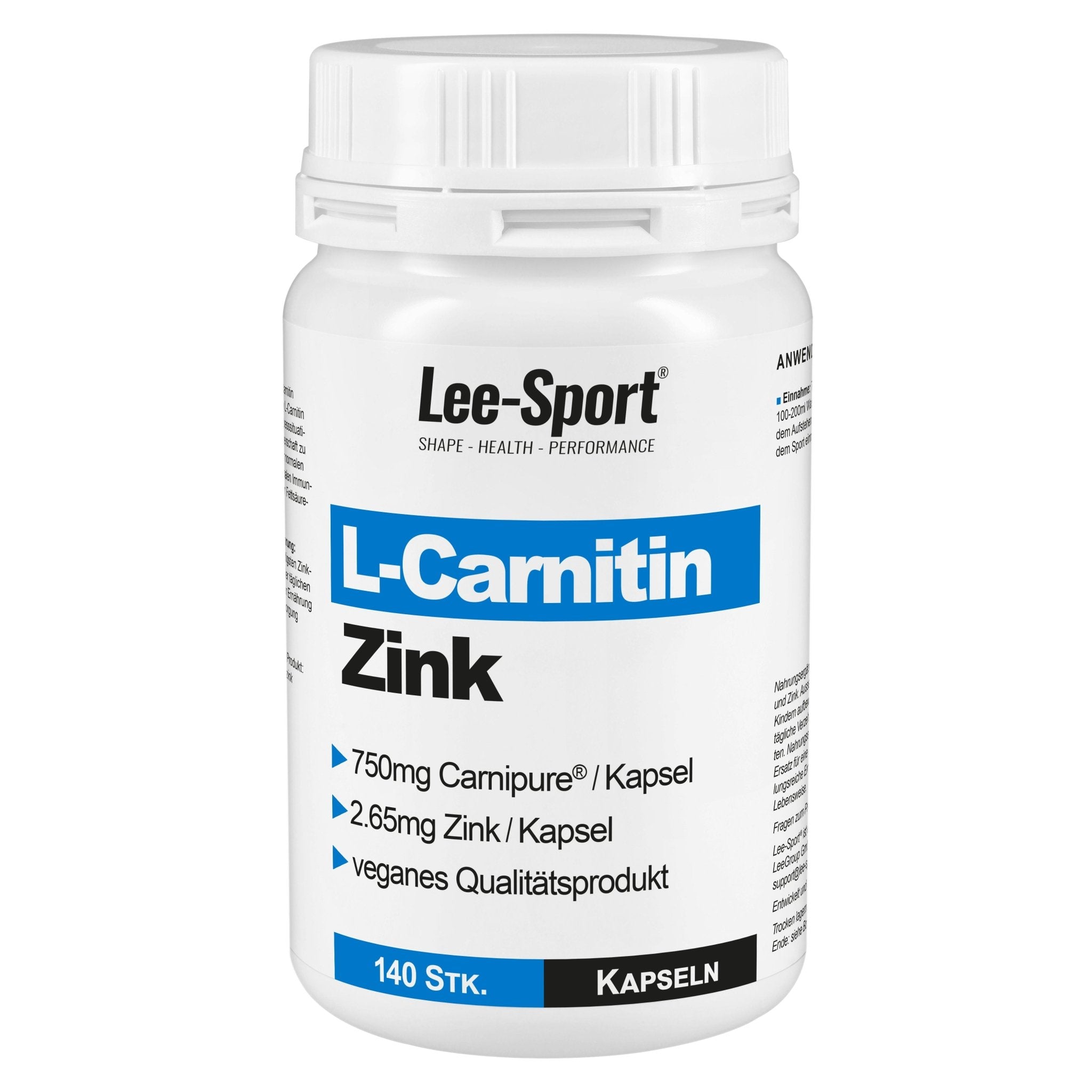 L-Carnitin Zink - Carnipure Carnitin gnstig kaufen | Lee-Sport L-Carnitin Zink - Carnipure Carnitin gnstig kaufen | Lee-Sport