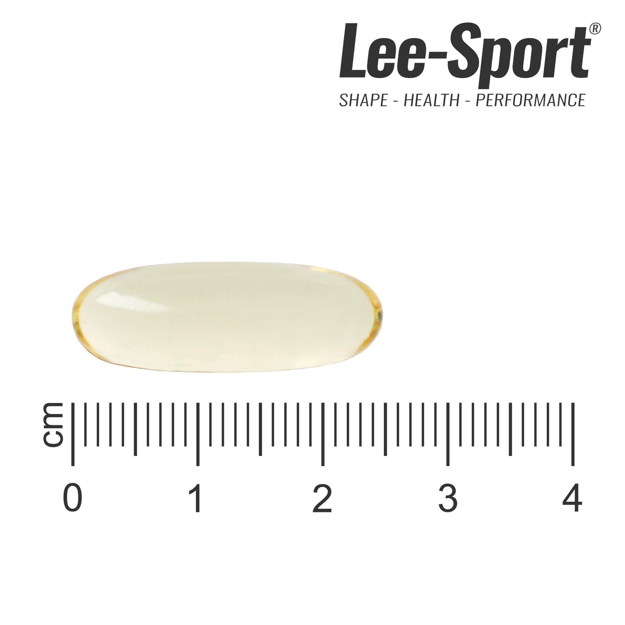 Lebertran Kapseln, Size