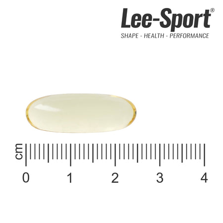 Lebertran Kapseln, Size