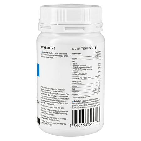 Lebertran Kapseln, Nutrition Facts