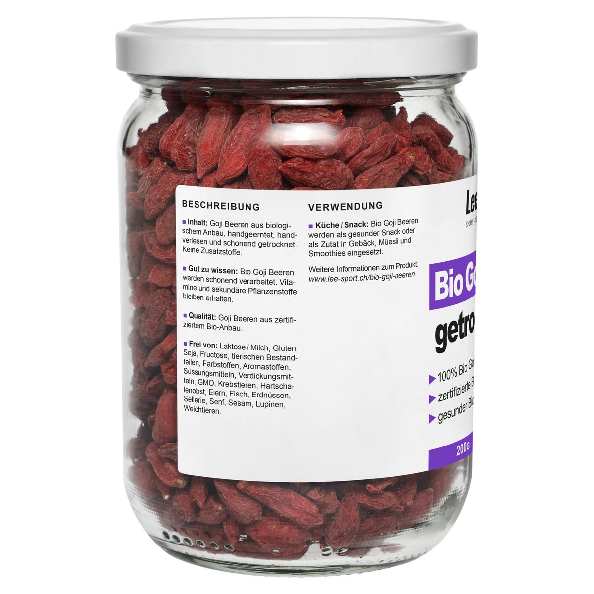 Bio Goji Beeren, Beschreibung