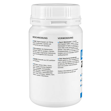 L-Carnitin Zink Kapseln, Beschreibung