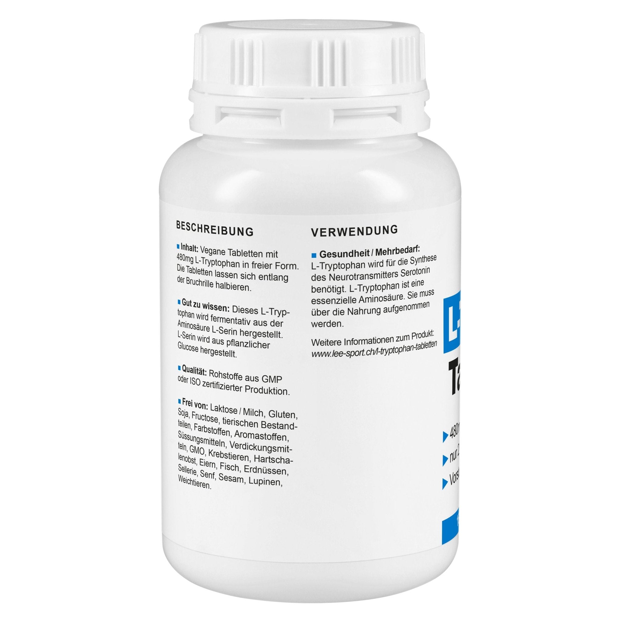 L-Tryptophan Tabletten, Beschreibung