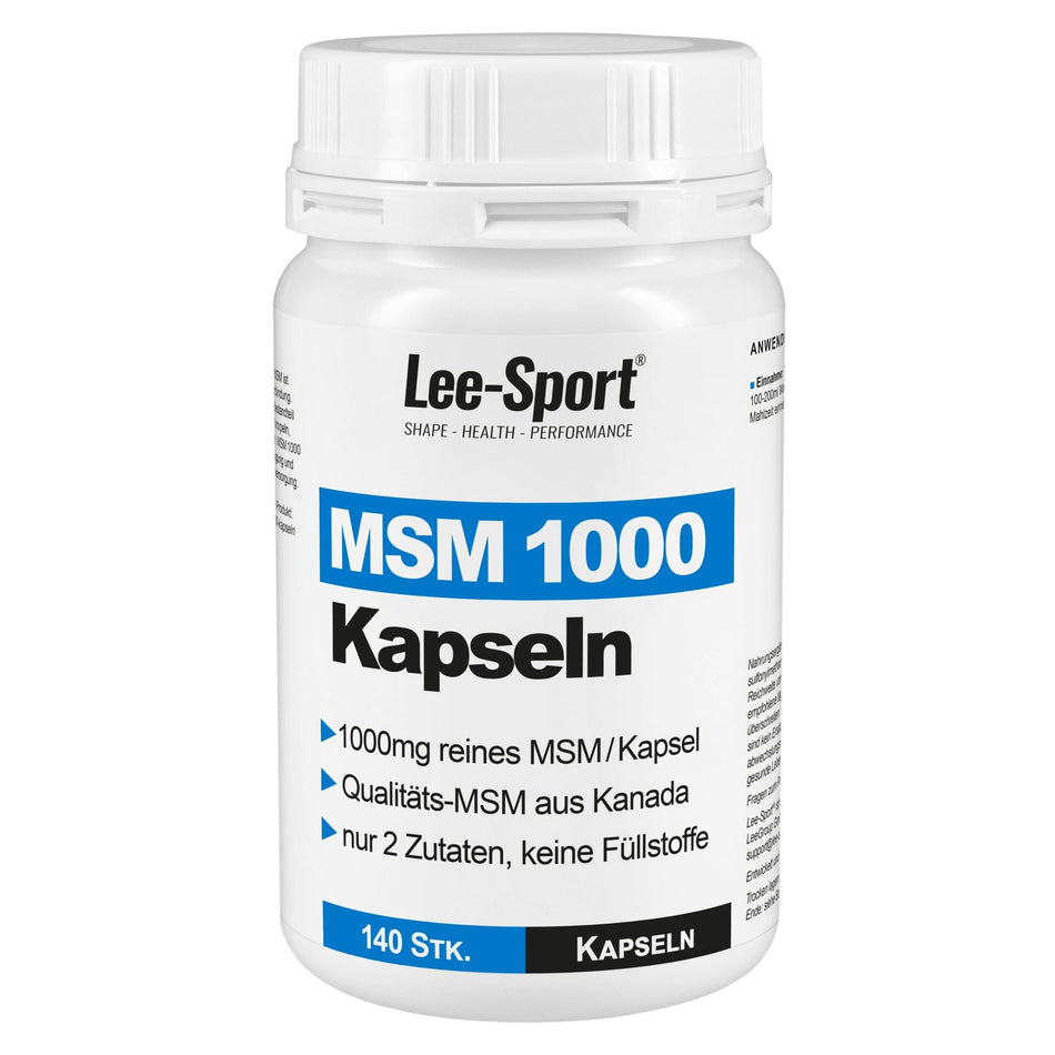 MSM 1000 Kapseln, Nutrition Facts