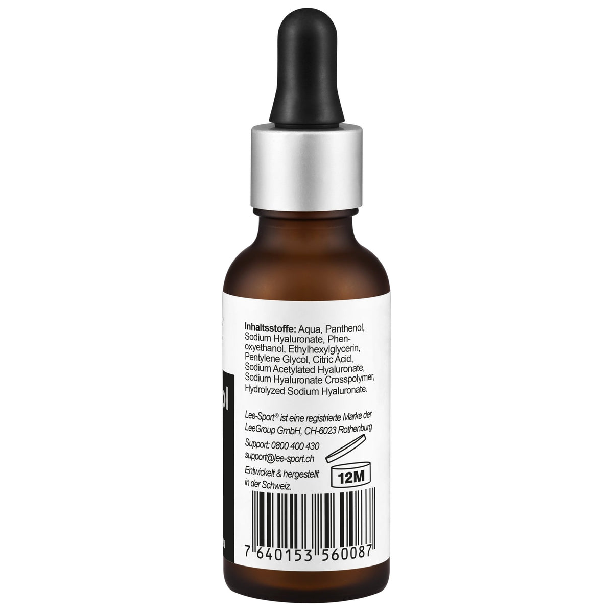 Panthenol Serum 5.0%, Inhaltsstoffe