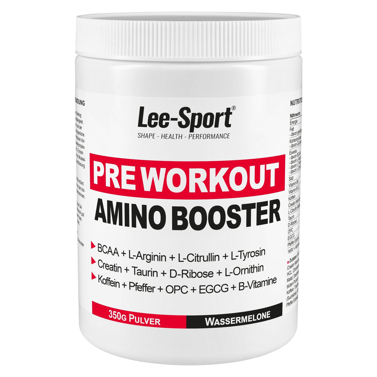 Pre Workout Amino Booster