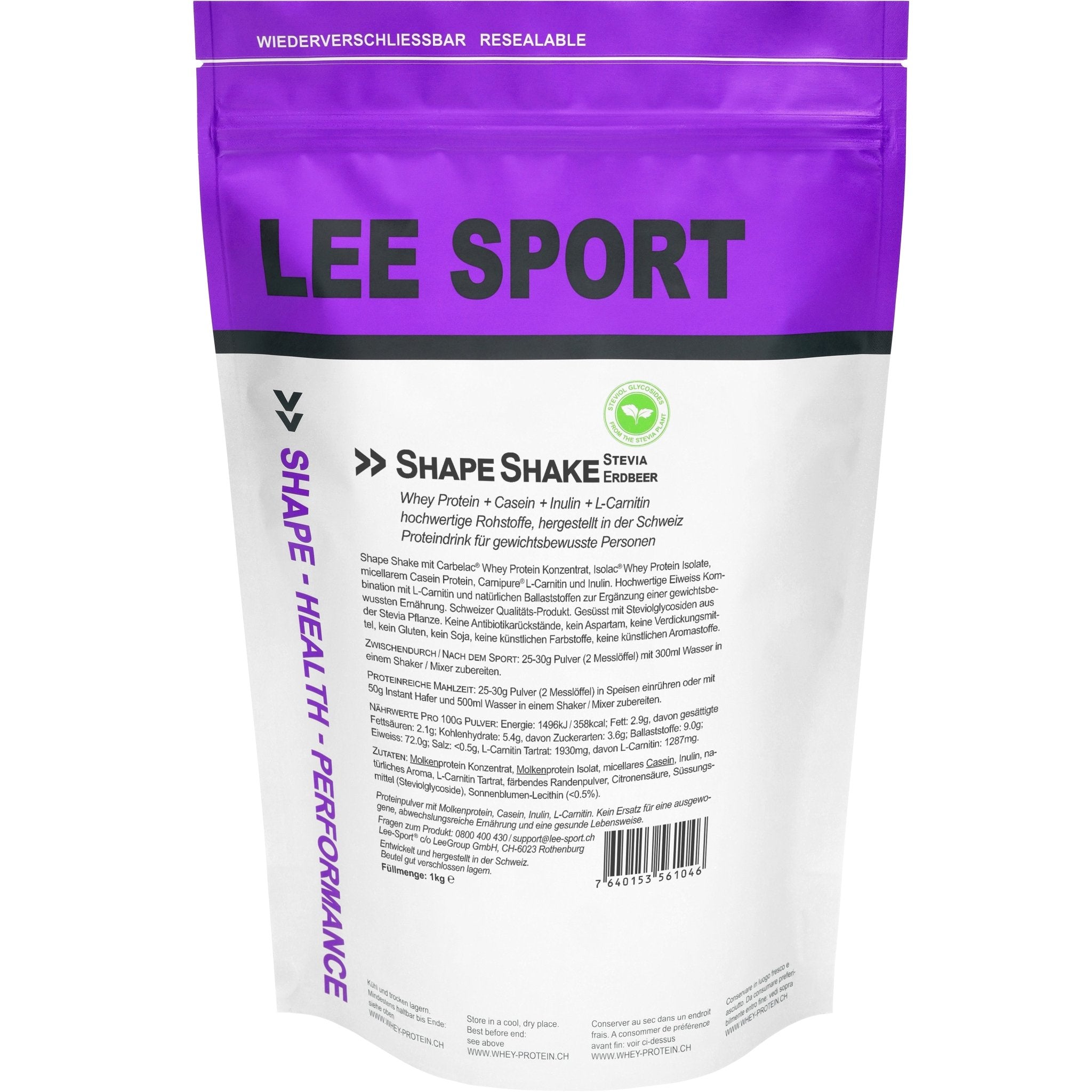 Shape Shake Stevia Erdbeer