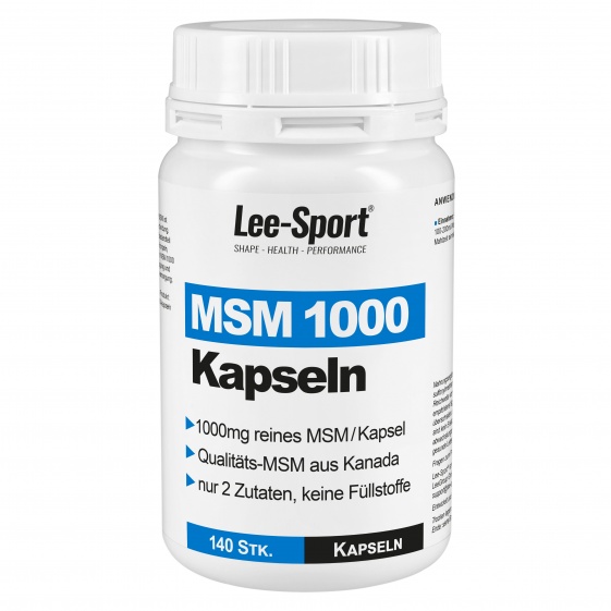 MSM 1000 Kapseln, Nutrition Facts